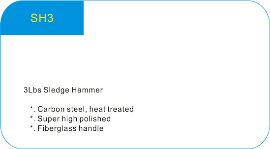 3Lbs Sledge Hammer